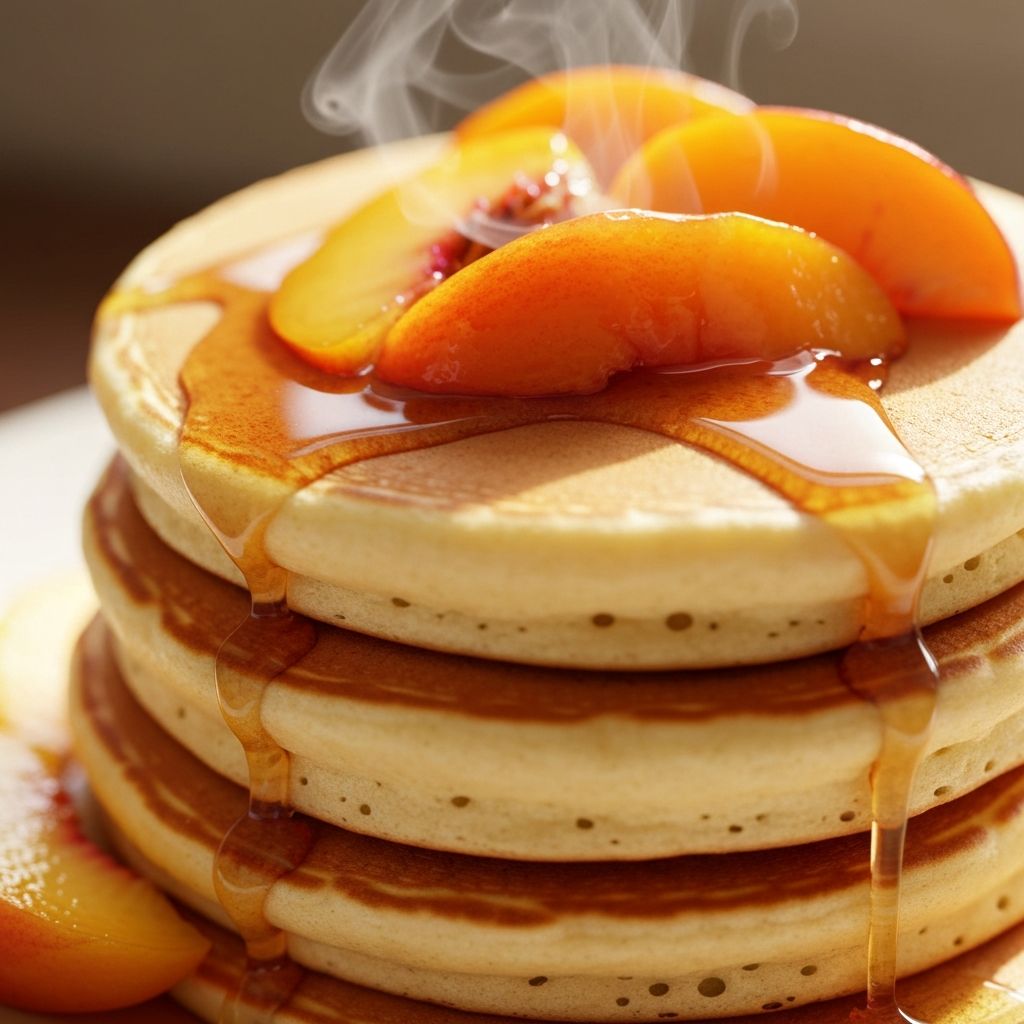 Peach Pancakes