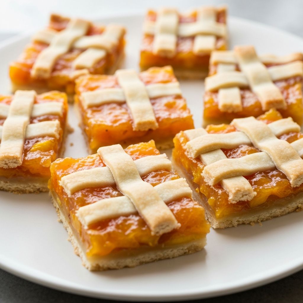 Peach Pie Bars